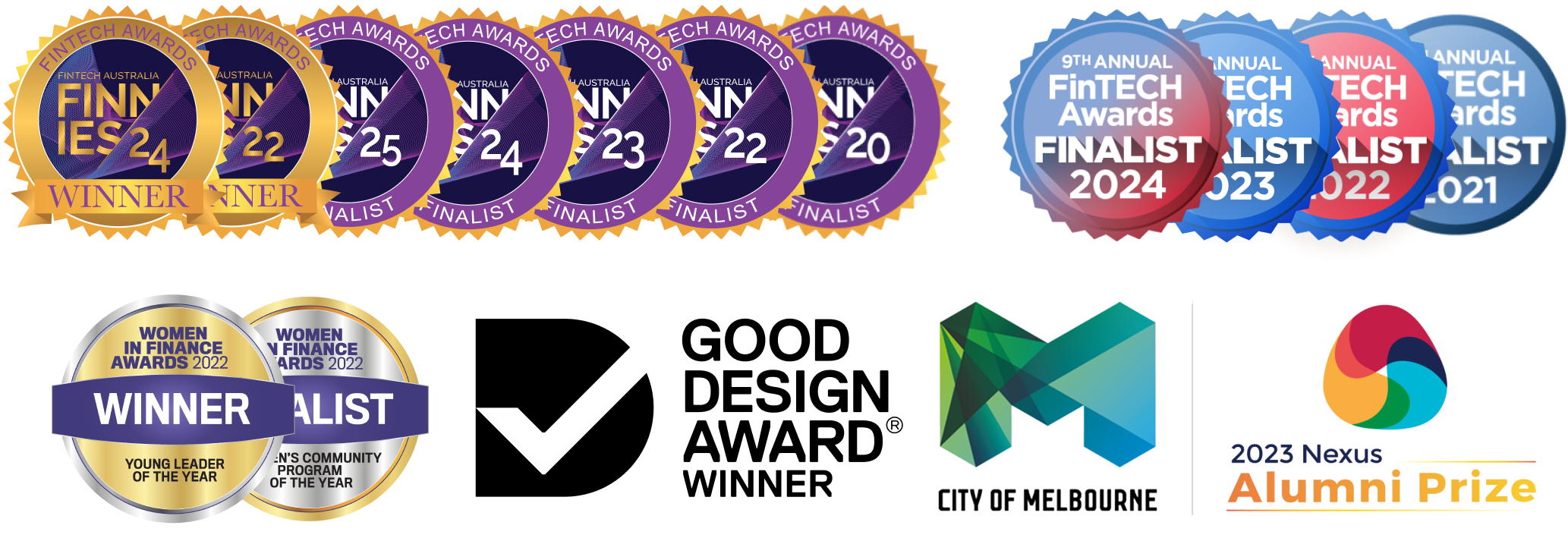 Award badges